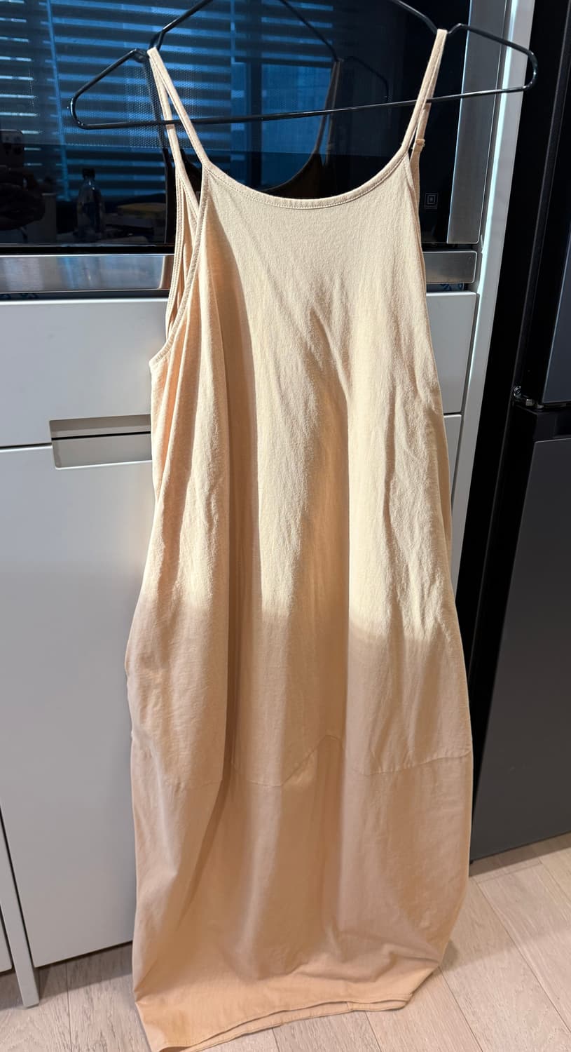 nagonstans 나곤스탄스 옐로우 민소매 면원피스 상품이미지6