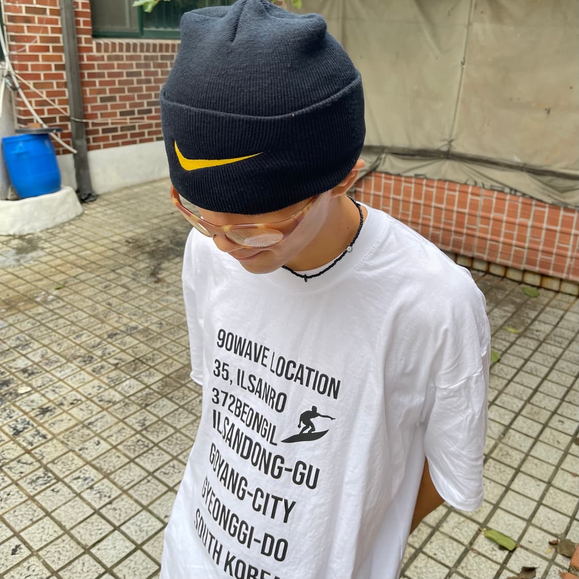 90s 나이키 올드스쿨 검노 비니 상품이미지2