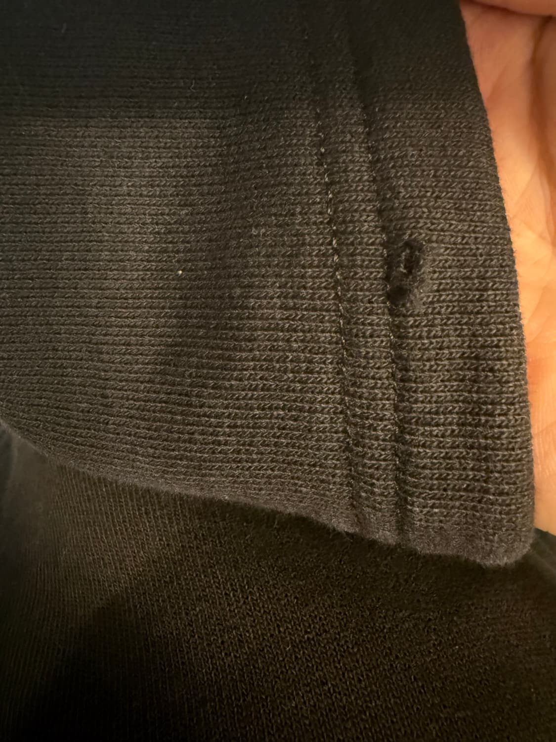 챔피온 C로고 와이드핏 스웨트 팬츠 Black 상품이미지2