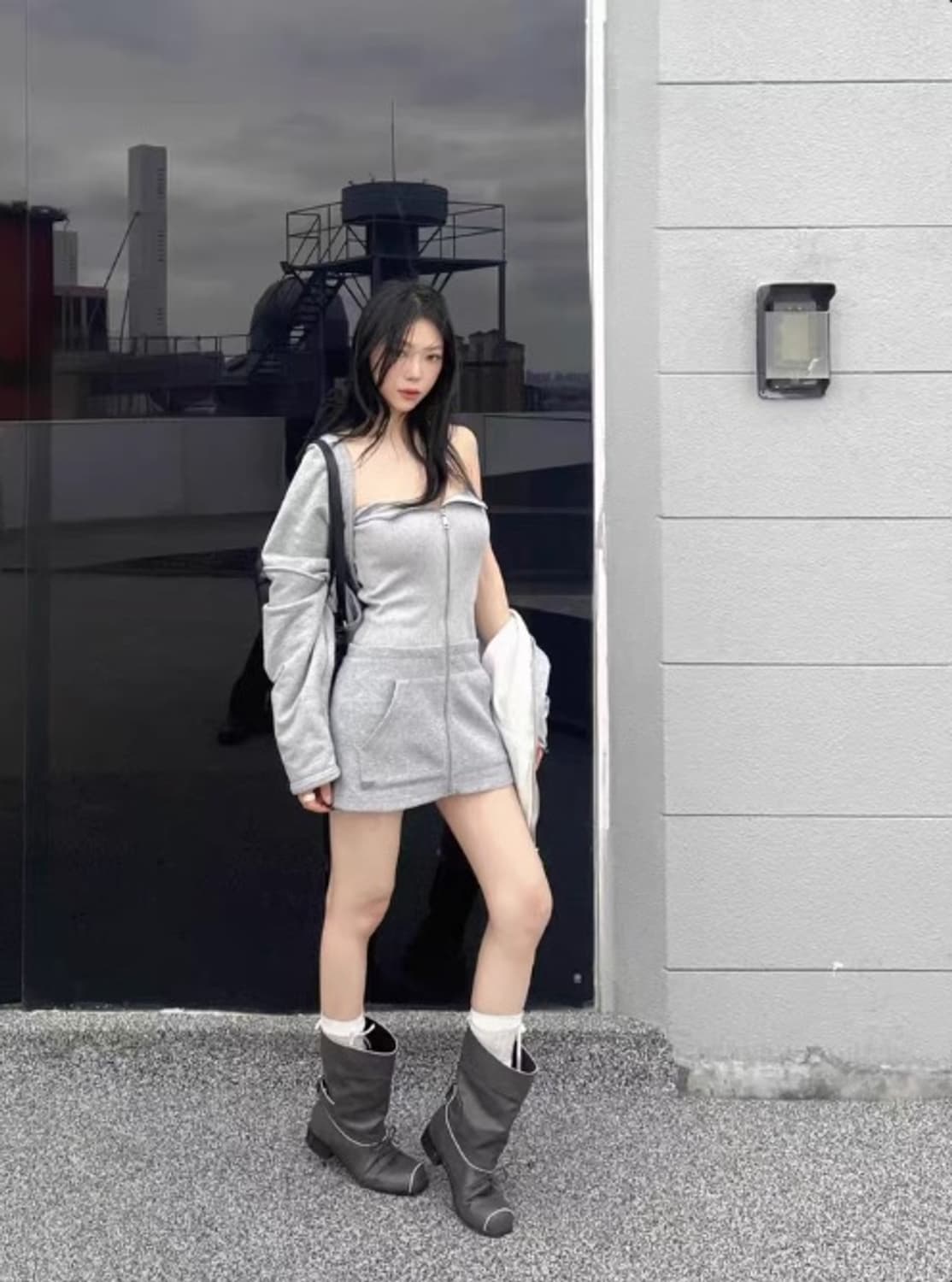 open yy 스타일 부츠 새상품 상품이미지3