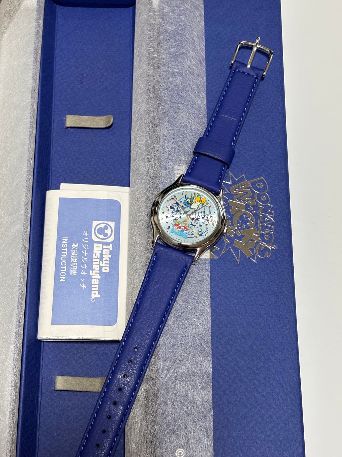 도쿄 디즈니랜드 99년 도널드 와키 킹덤 한정손목시계 상품이미지4