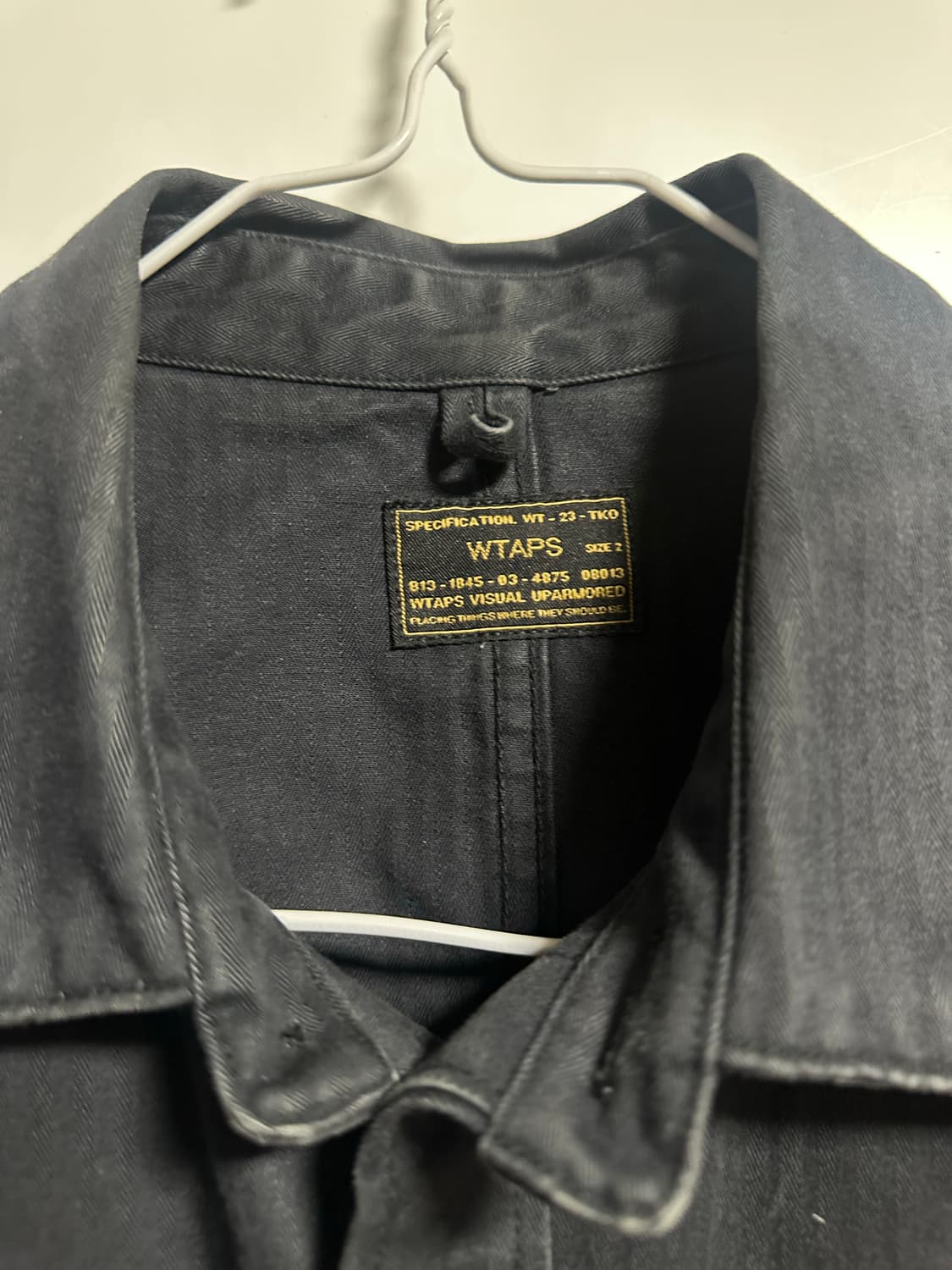 [2] Wtaps 더블탭스 HBT 셔츠 상품이미지5