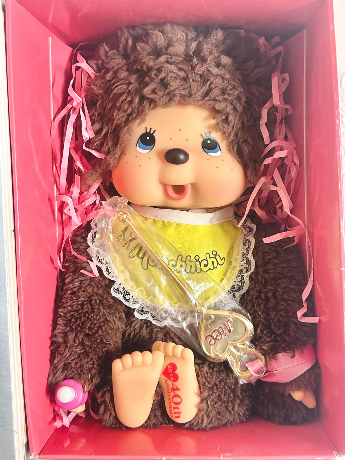 [고전,레어] 40주년 한정판 몬치치 인형 박스 상품이미지2