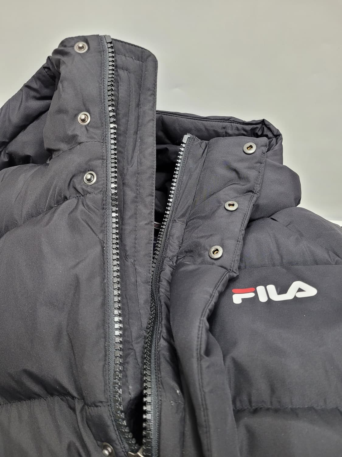 FILA 20FW 휠라 다운 롱 패딩 / 남 XL (105) 블랙 상품이미지6