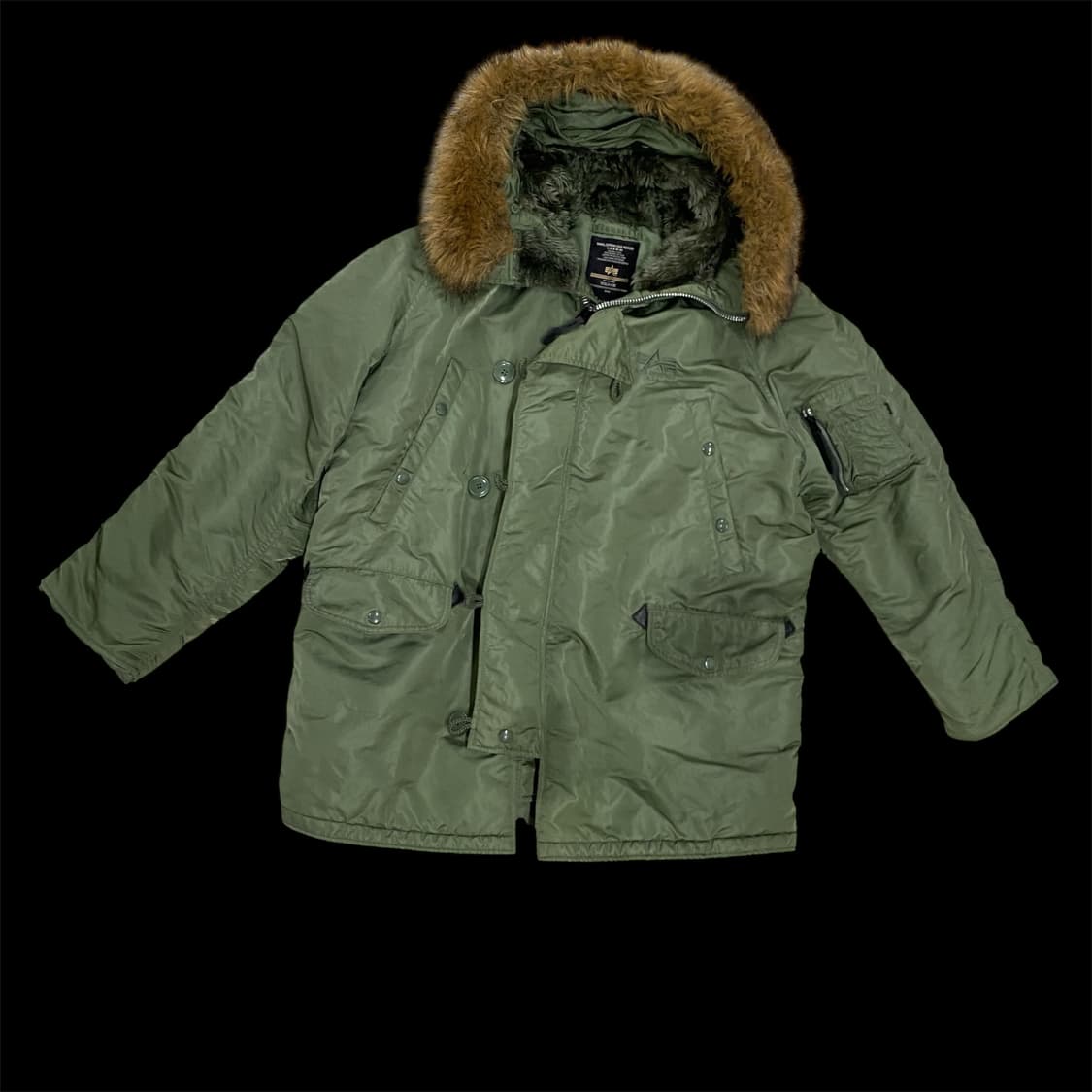 알파인더스트리 N-3B 자켓 파카 롱패딩 XL V19 상품이미지2