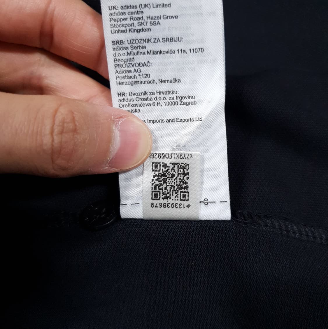 M (95) 아디다스 클래식 삼선 폴로 셔츠 반팔 카라티 블랙 희귀 상품이미지9