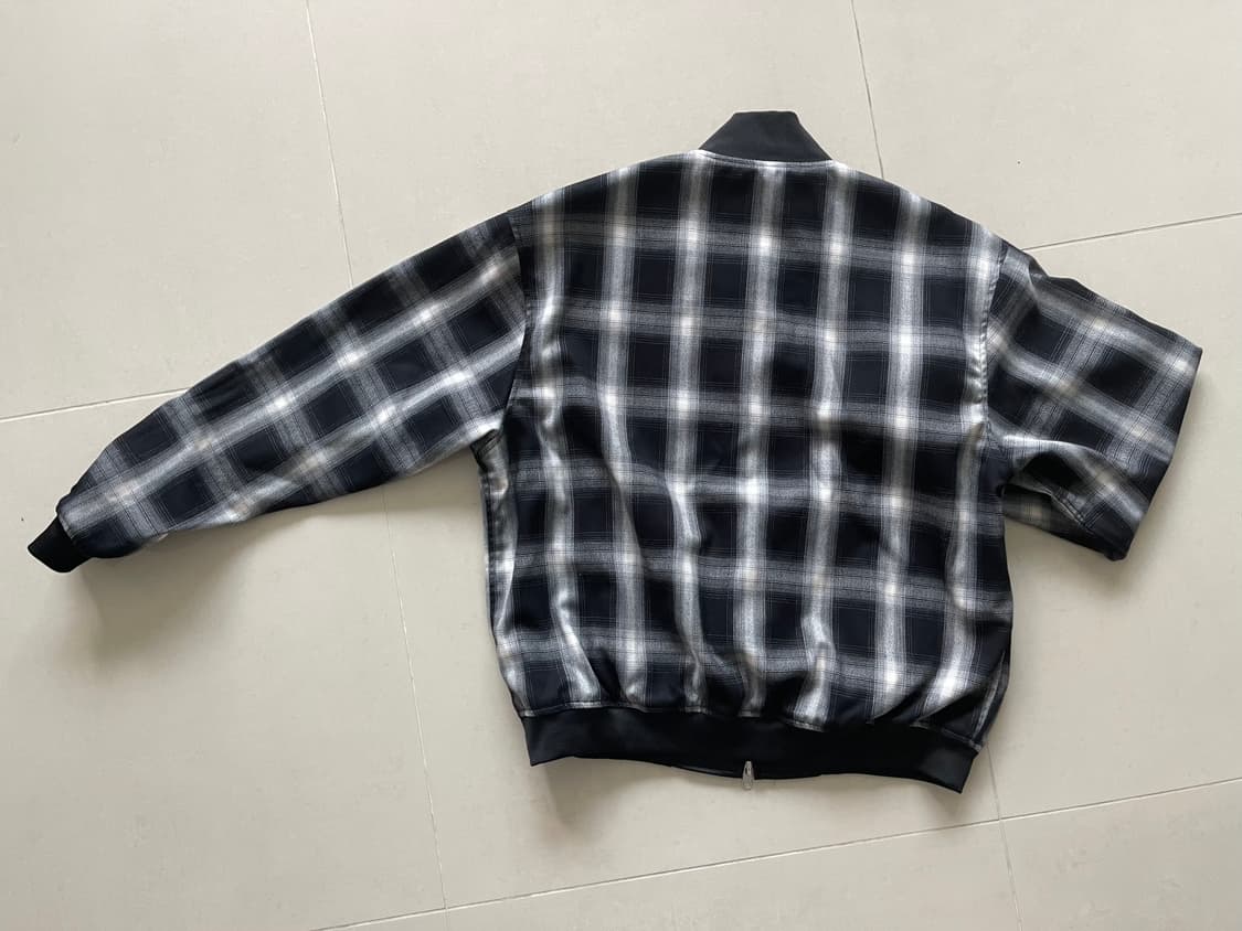 OY 오와이 리버시블 체크 블루종  상품이미지2