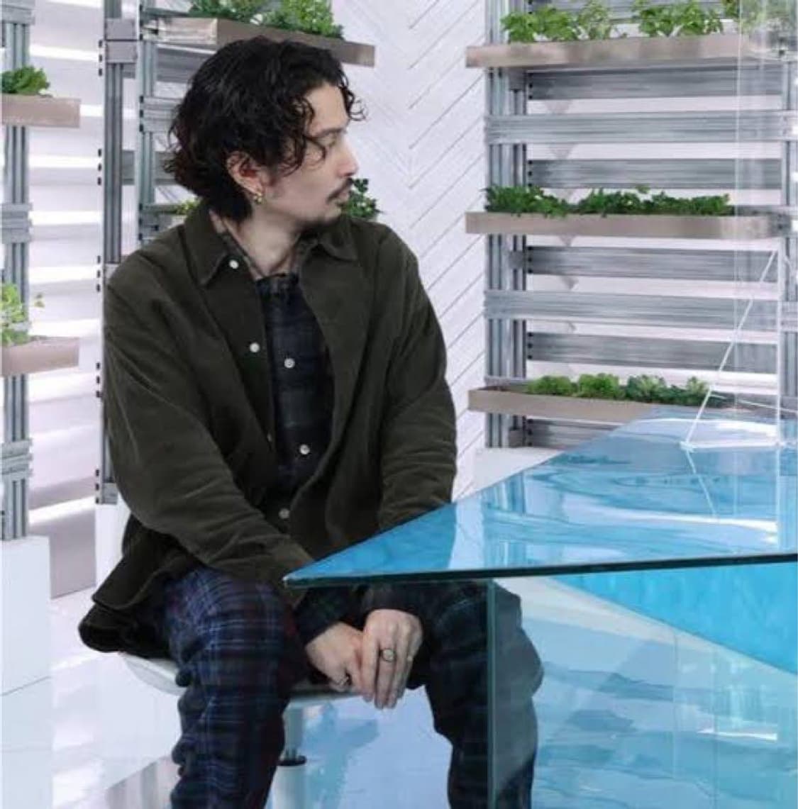 N.HOLLYWOOD 핑크 코듀로이 셔츠 상품이미지5