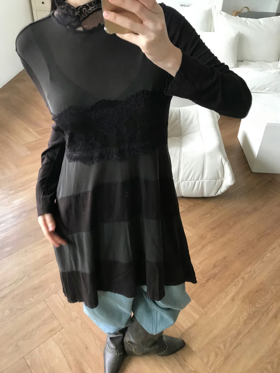 vintage lace one-piece 상품이미지6