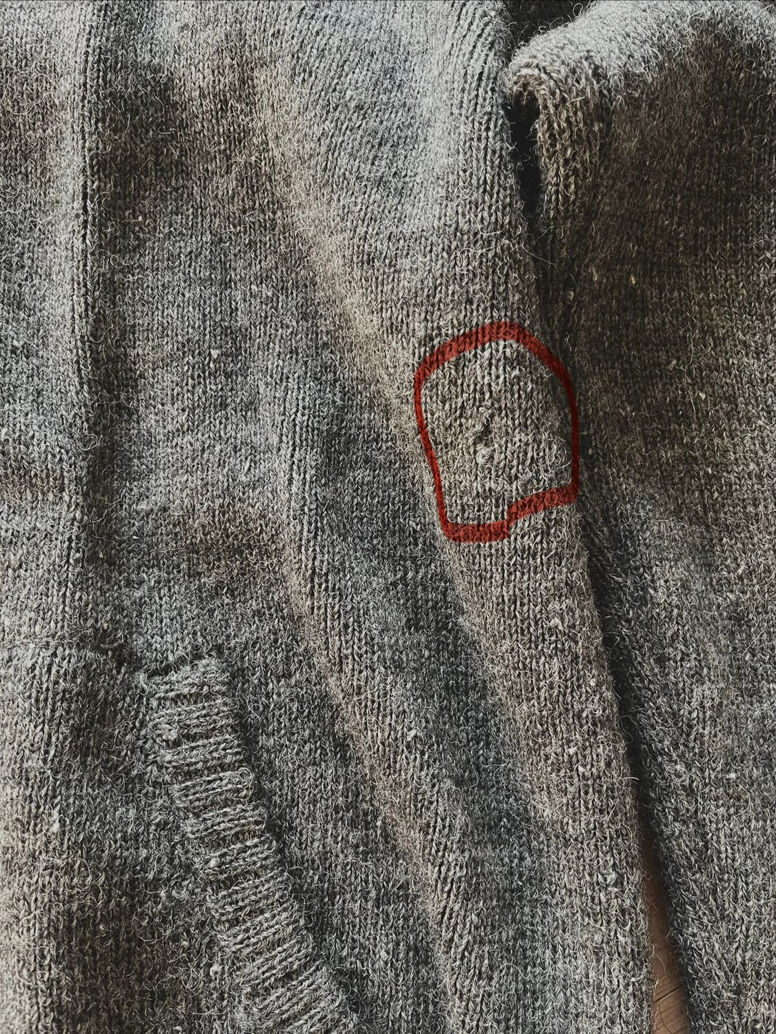 언더커버 니트 후드티 상품이미지2