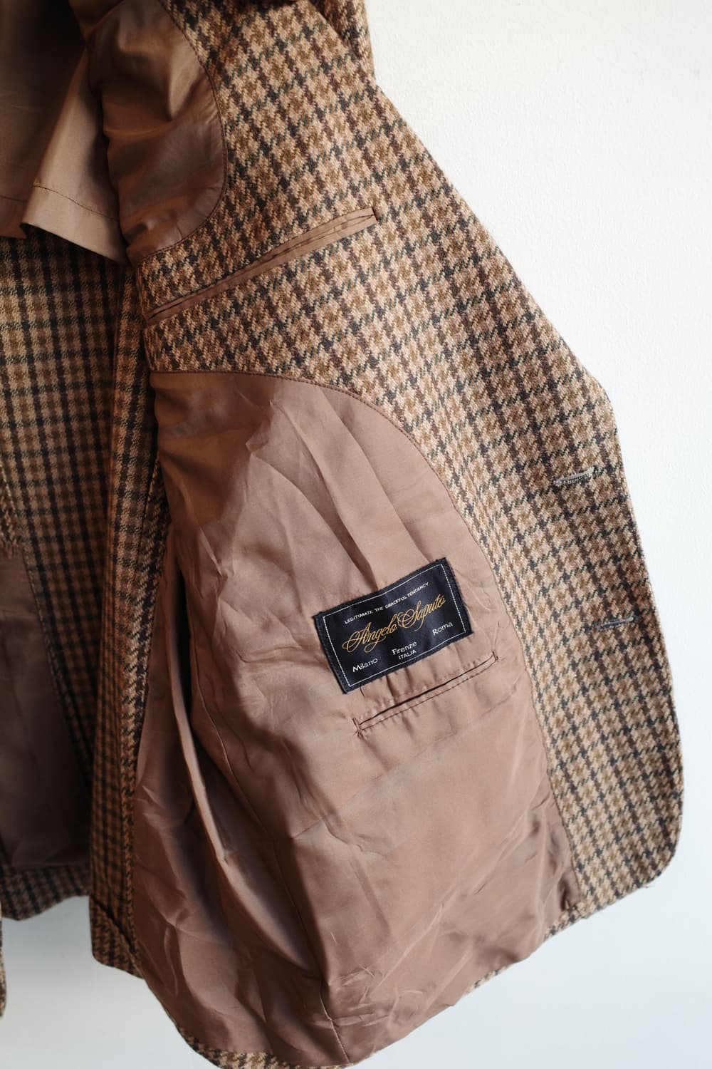 Angelo Saputo 울 트위드 자켓 상품이미지4