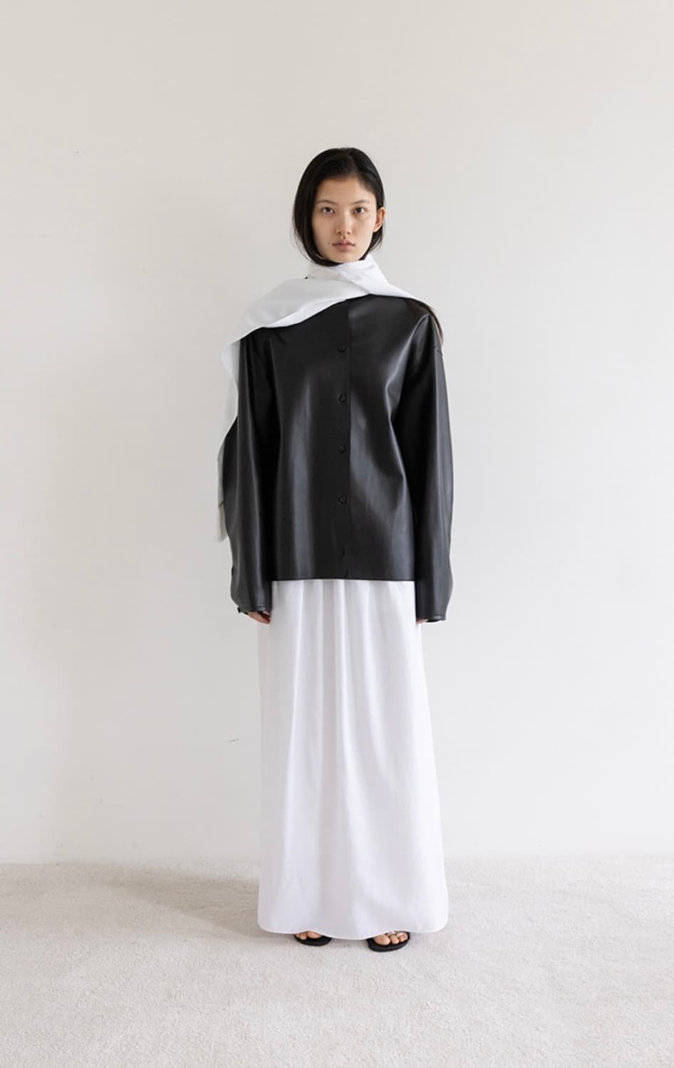 에레 DOYLE LEATHER JACKET [BLACK] 상품이미지1