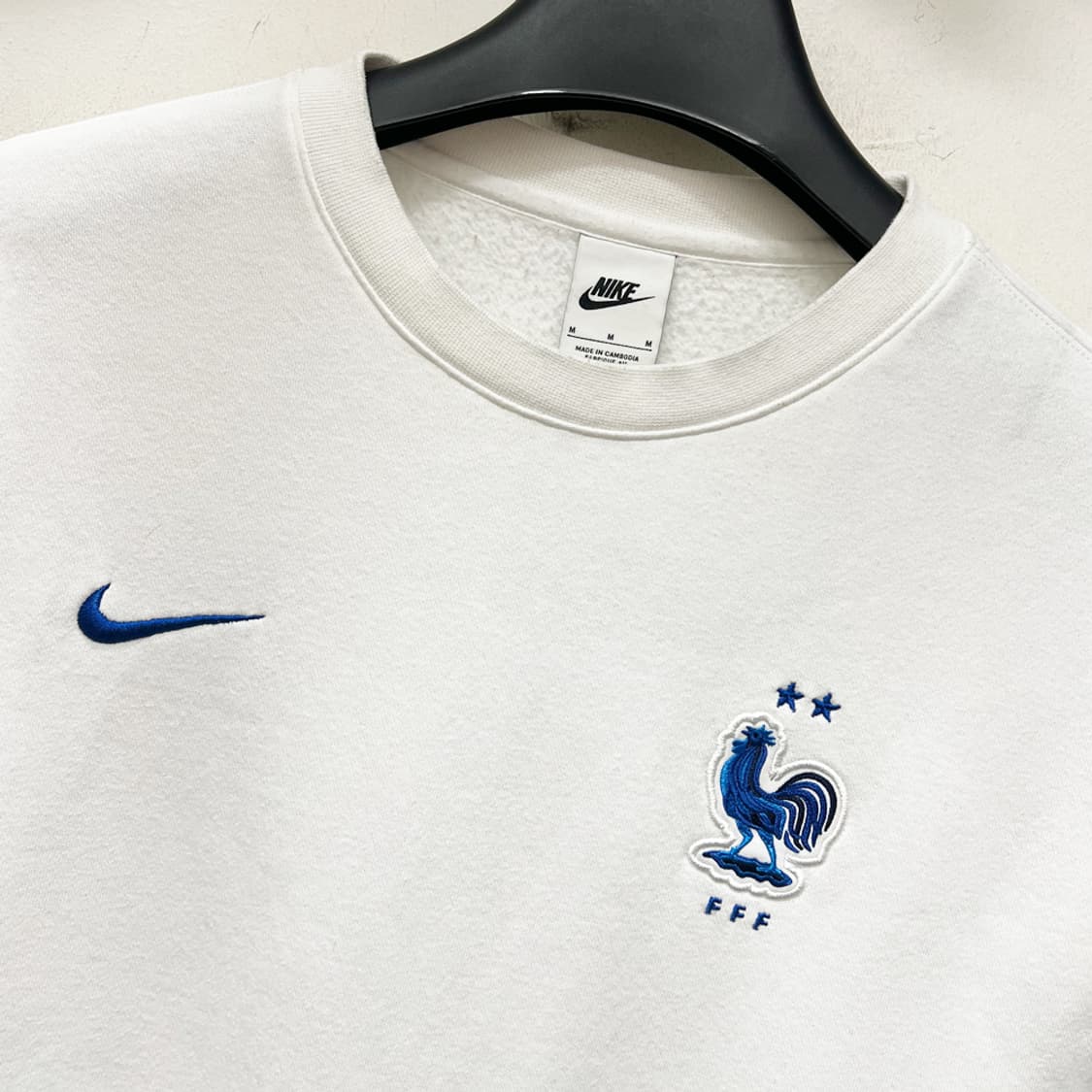 나이키 프랑스 국대 클럽 플리스 크루넥 맨투맨 M 상품이미지3