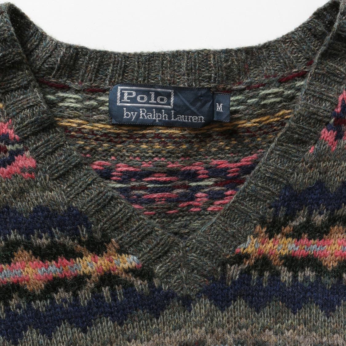 폴로 페어아일 브이넥 니트   상품이미지9