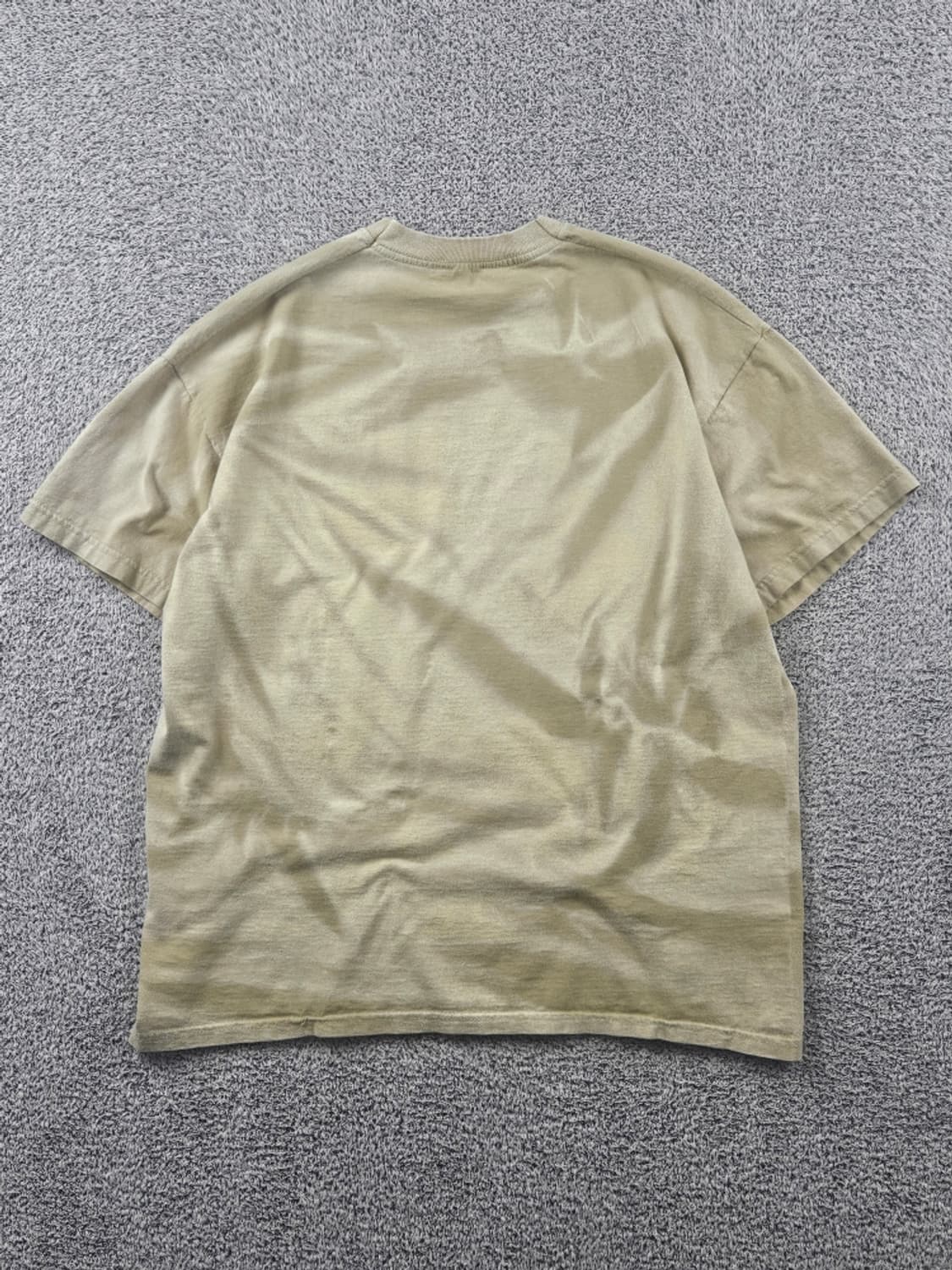 빈센트 스컬 프린팅 다잉워시드 커스텀 반팔 티셔츠 (M추정)/ 11373 상품이미지3