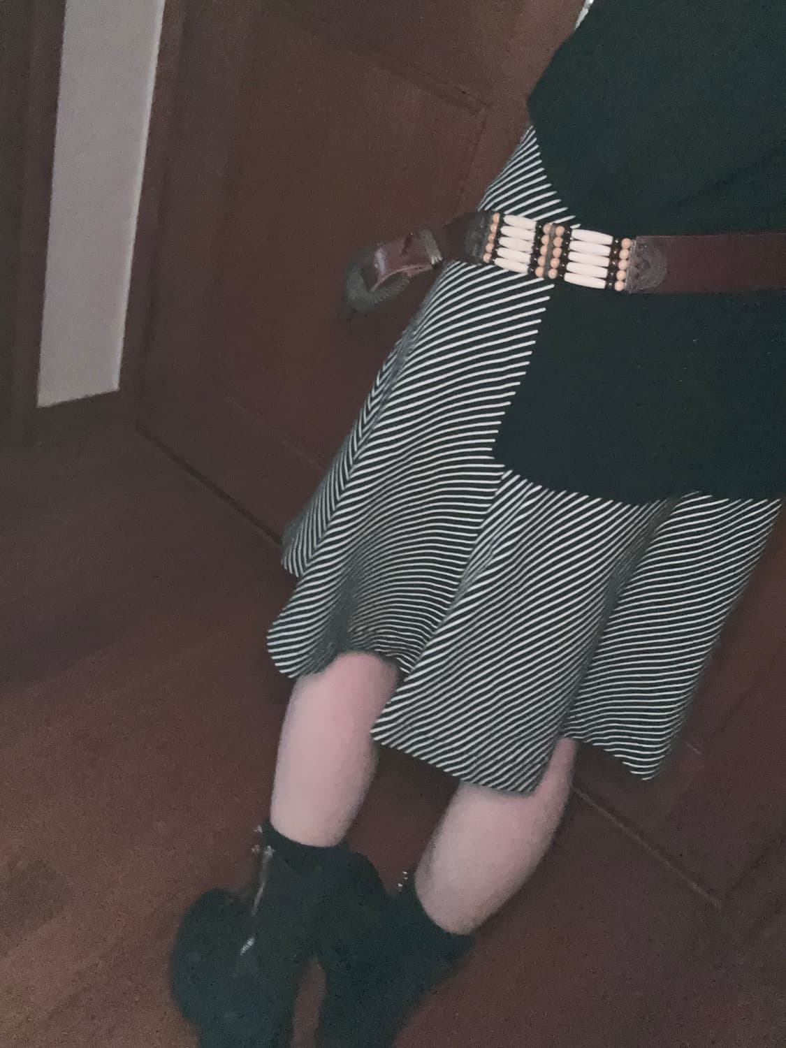 Mono Flare Skirt 상품이미지2