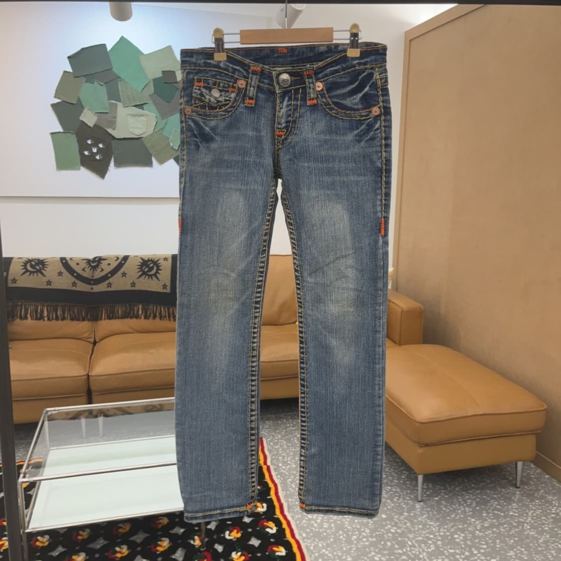 트루릴리젼 빌리빅티 스판 데님 청바지 27인치 C06435 상품이미지3