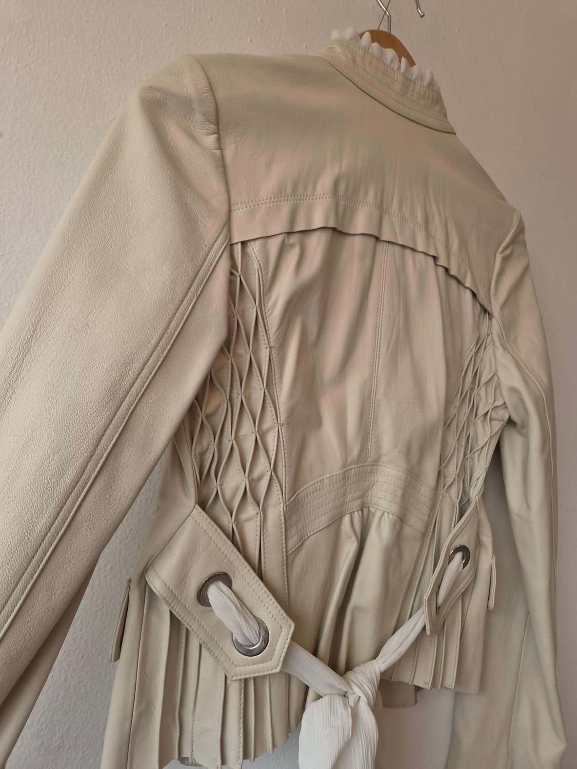 North Beach 여성 프릴양가죽자켓 M55사이즈 상품이미지6