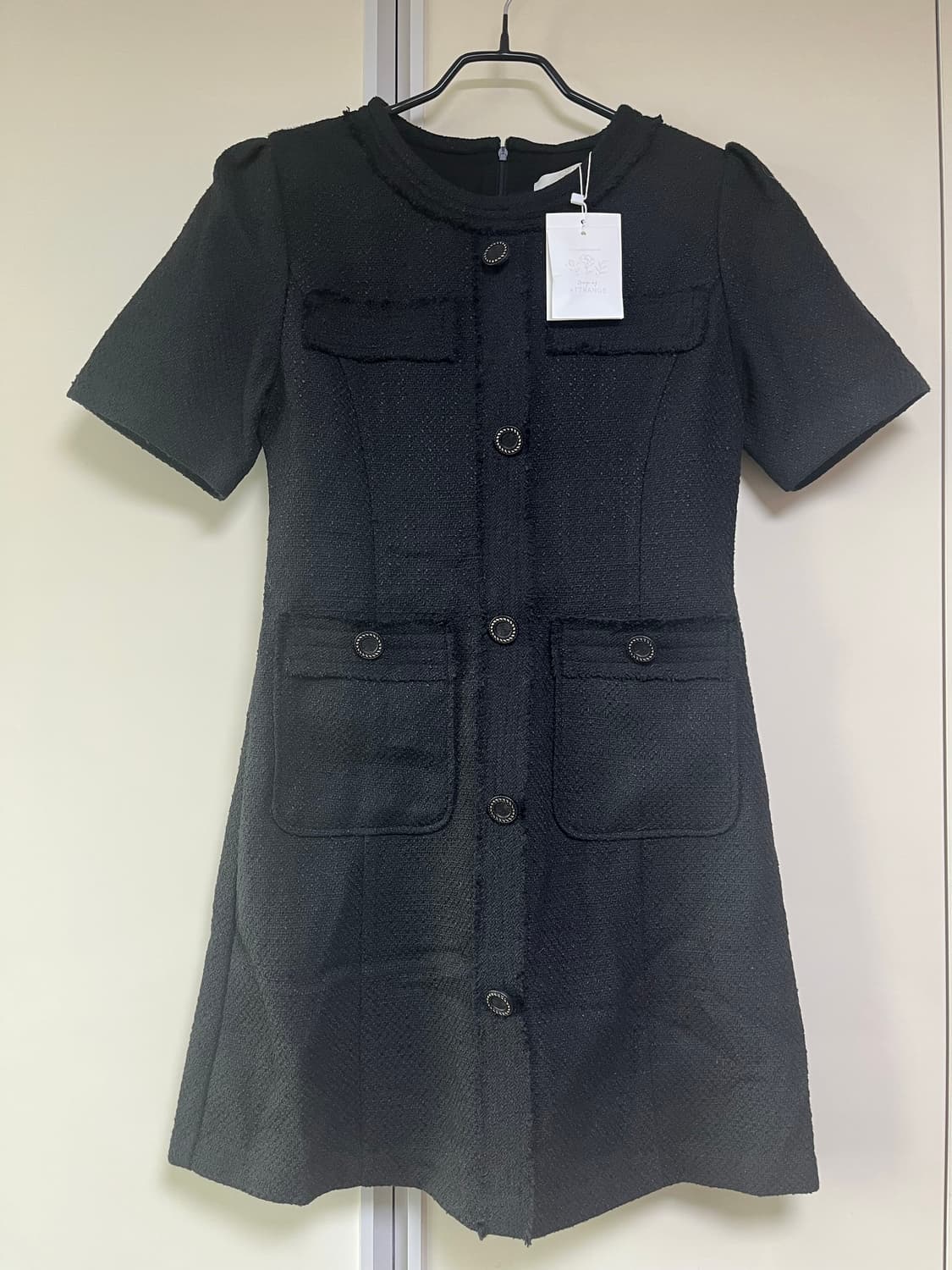 ATTRANGS 트위드 원피스 (택O) 상품이미지3