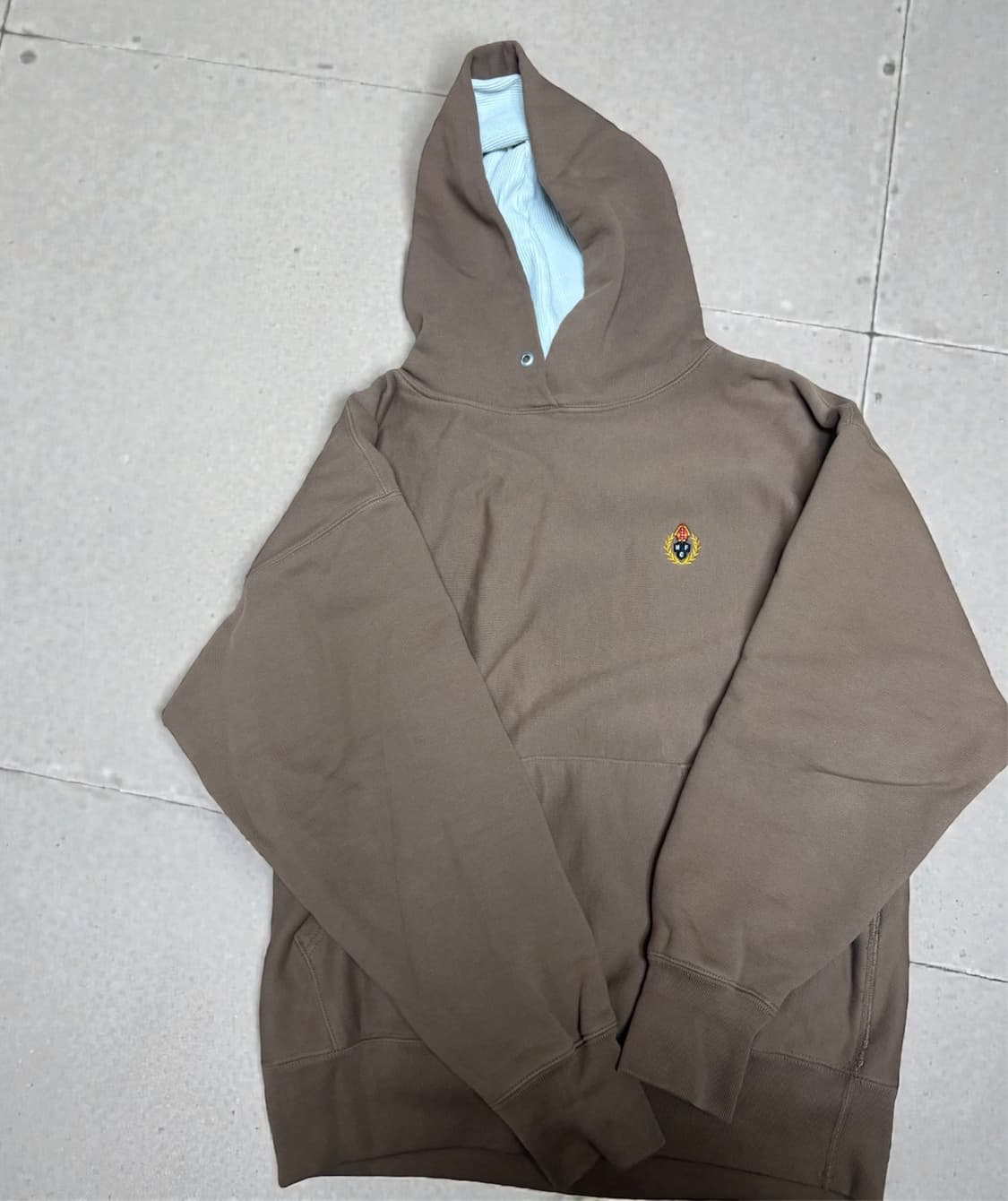 헤리티지플로스 브라운 후드M 상품이미지1