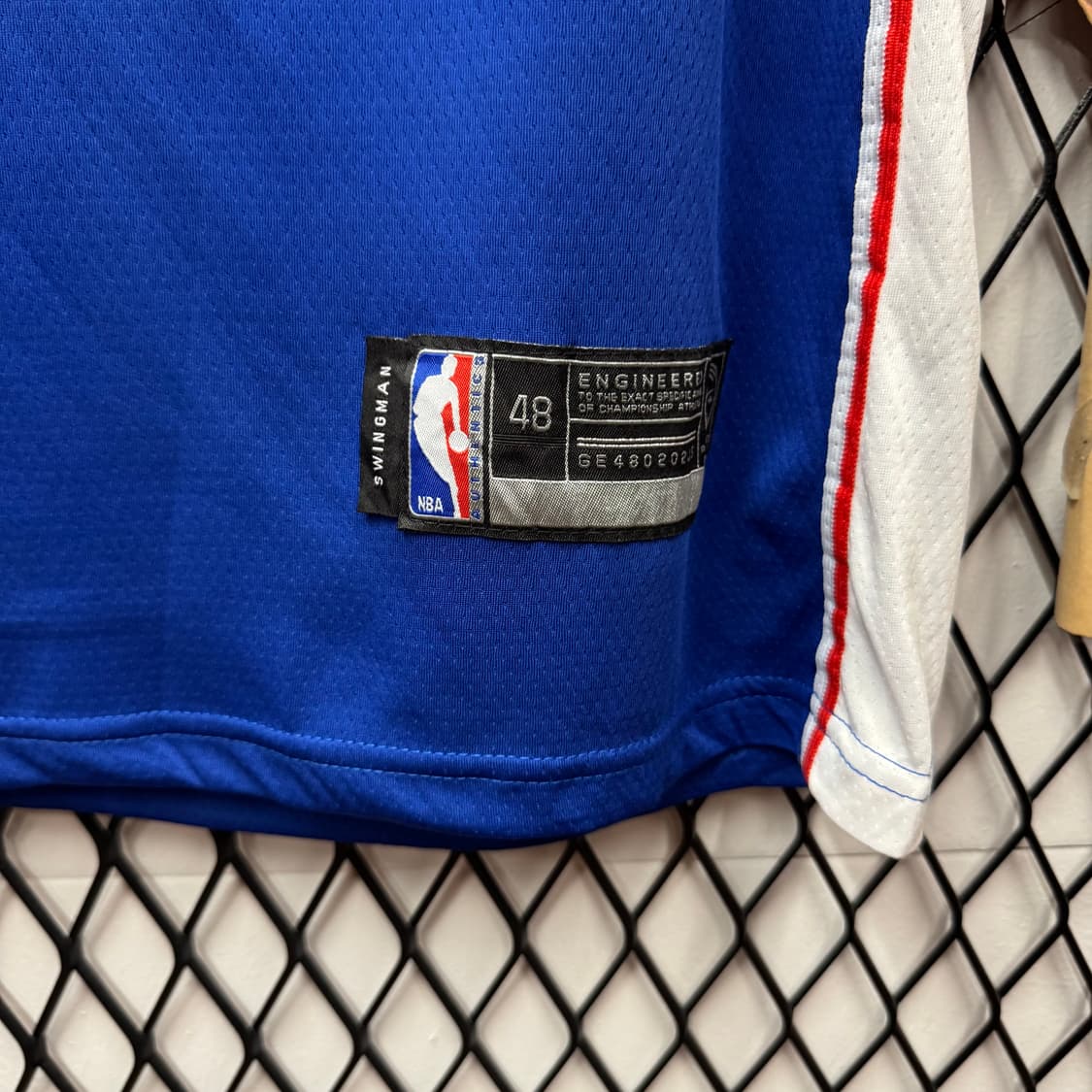 나이키 NBA 필라델피아 시몬스 아이콘 에디션 스윙맨 나시 져지 상품이미지7