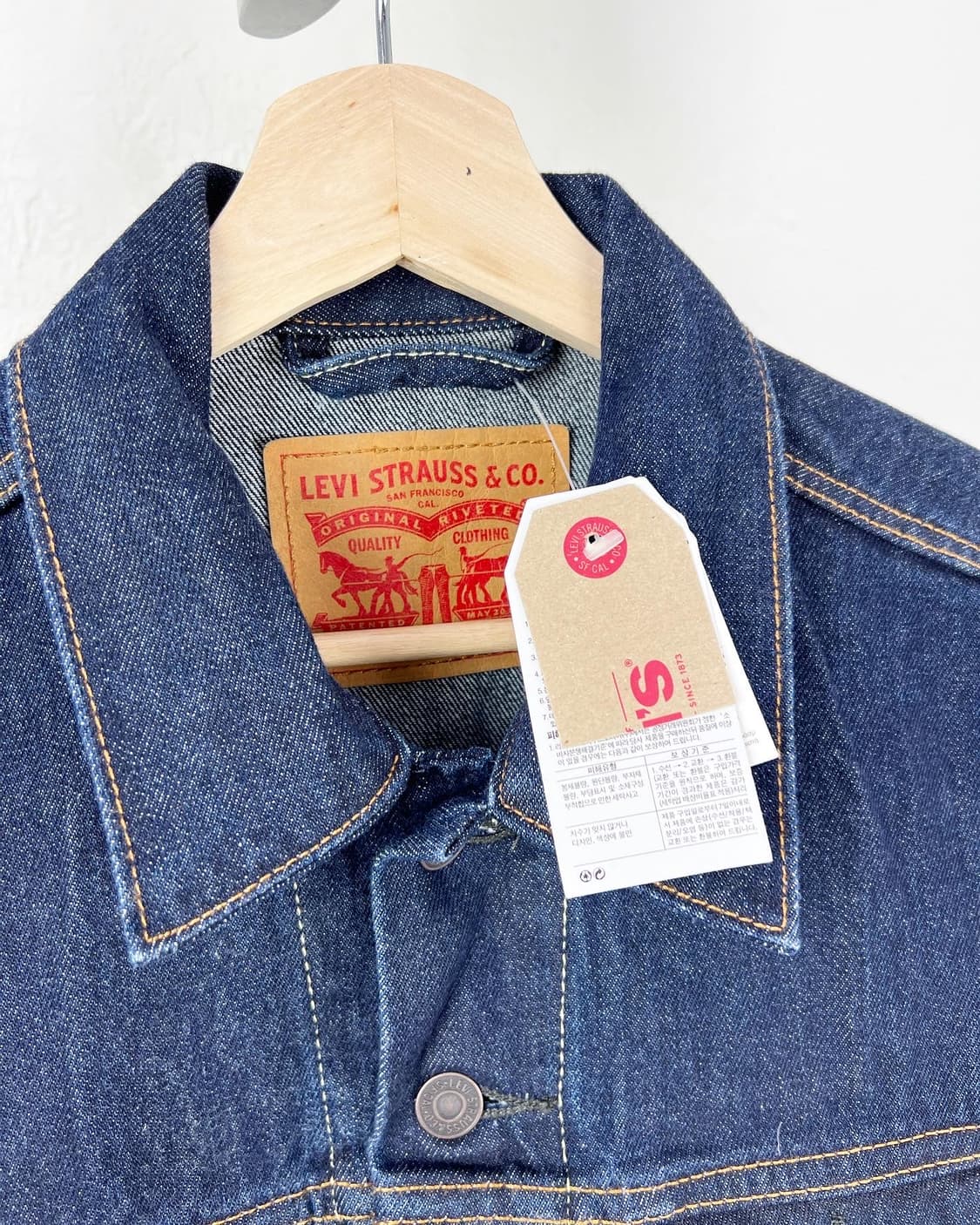 리바이스 인디고 데님 트러커자켓  상품이미지4