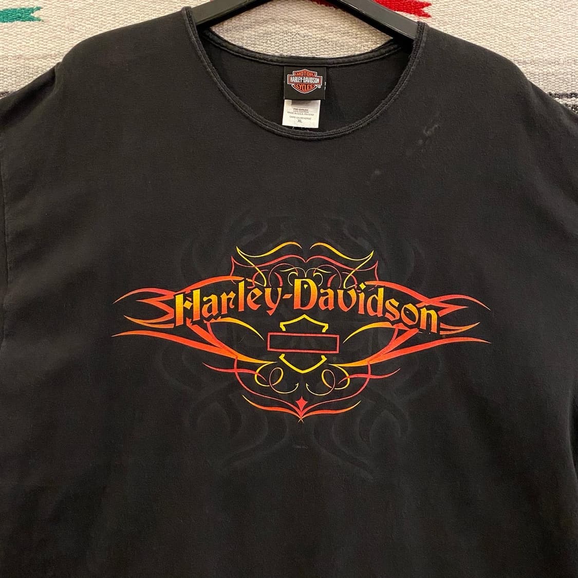 Made in USA 할리데이비슨 칙스 반팔티 상품이미지8