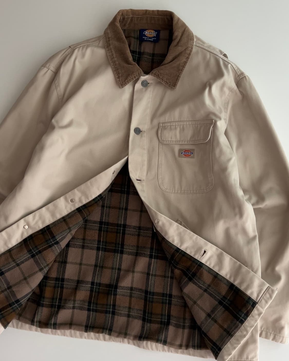 디키즈 코듀로이 카라 워크 자켓 XL 상품이미지3