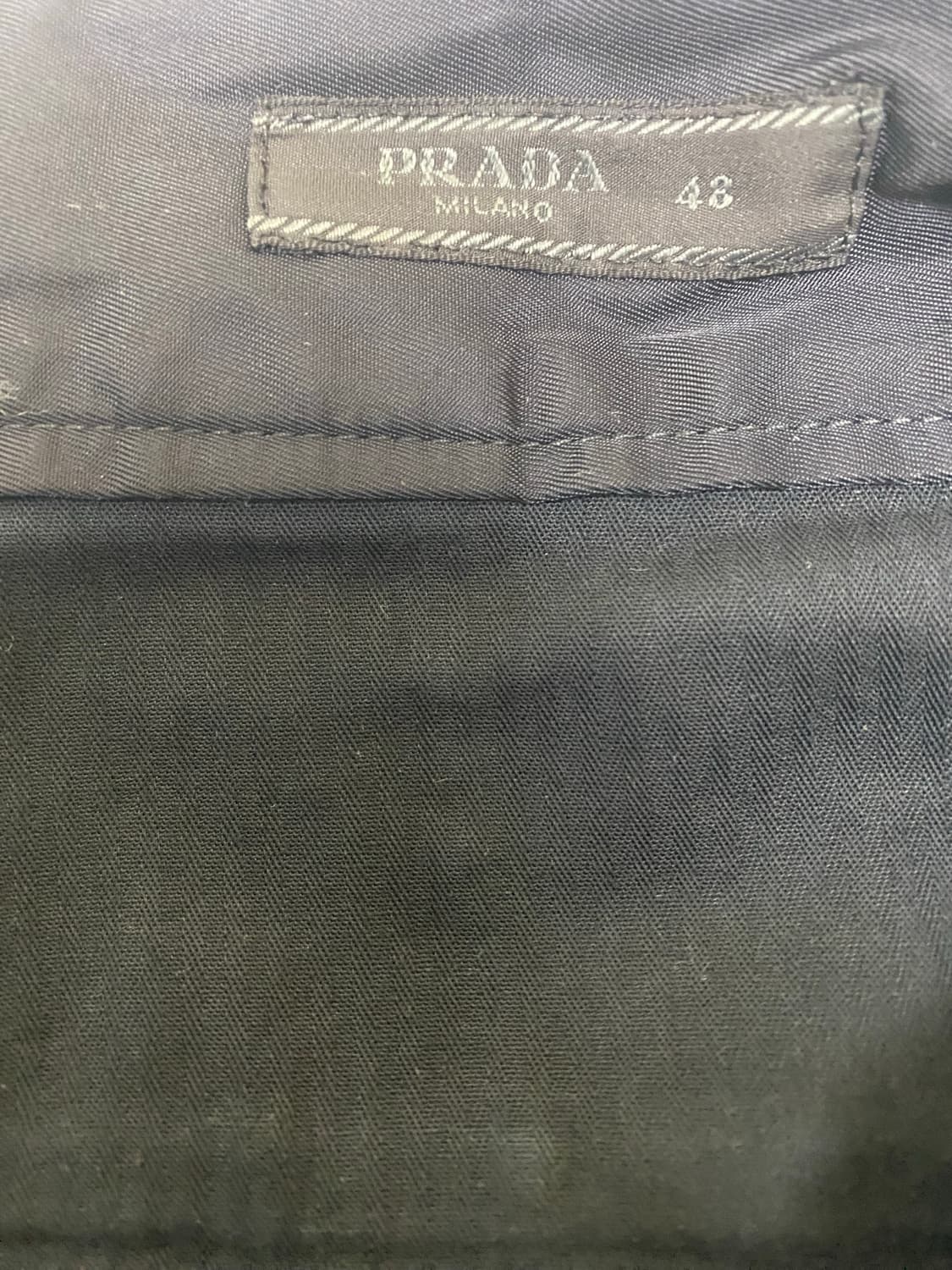 프라다 리나일론 버뮤다 팬츠 / 48 / 사용감 상품이미지7