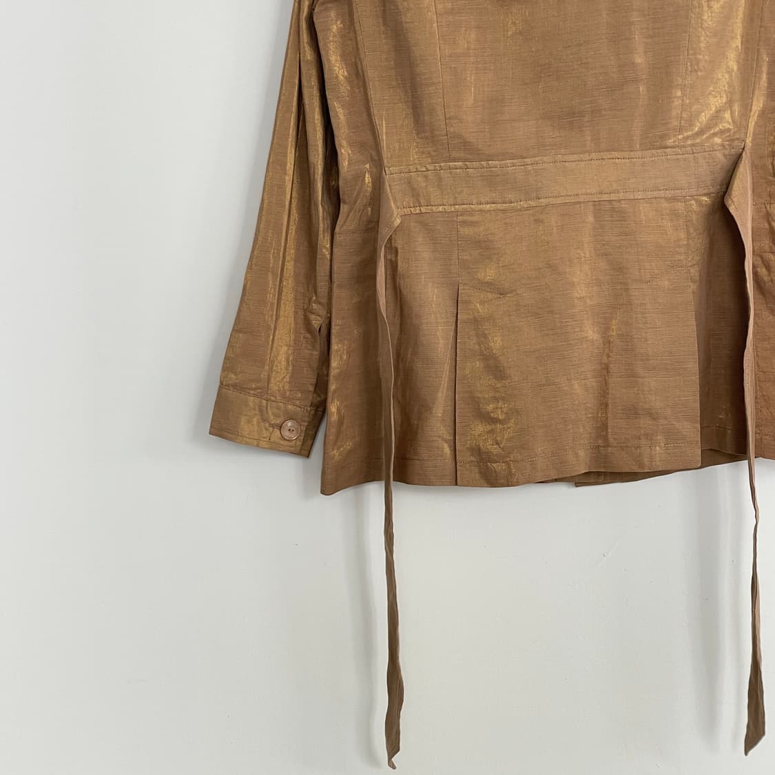 막스마라 린넨 벨티드 자켓 상품이미지6