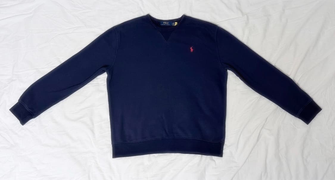 폴로 네이비 맨투맨 상품이미지1