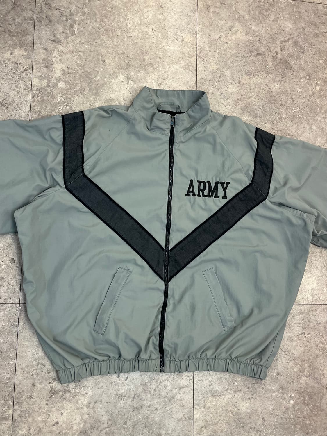 U.S. Army IPFU 바람막이 자켓 그레이 #csz2447 상품이미지4