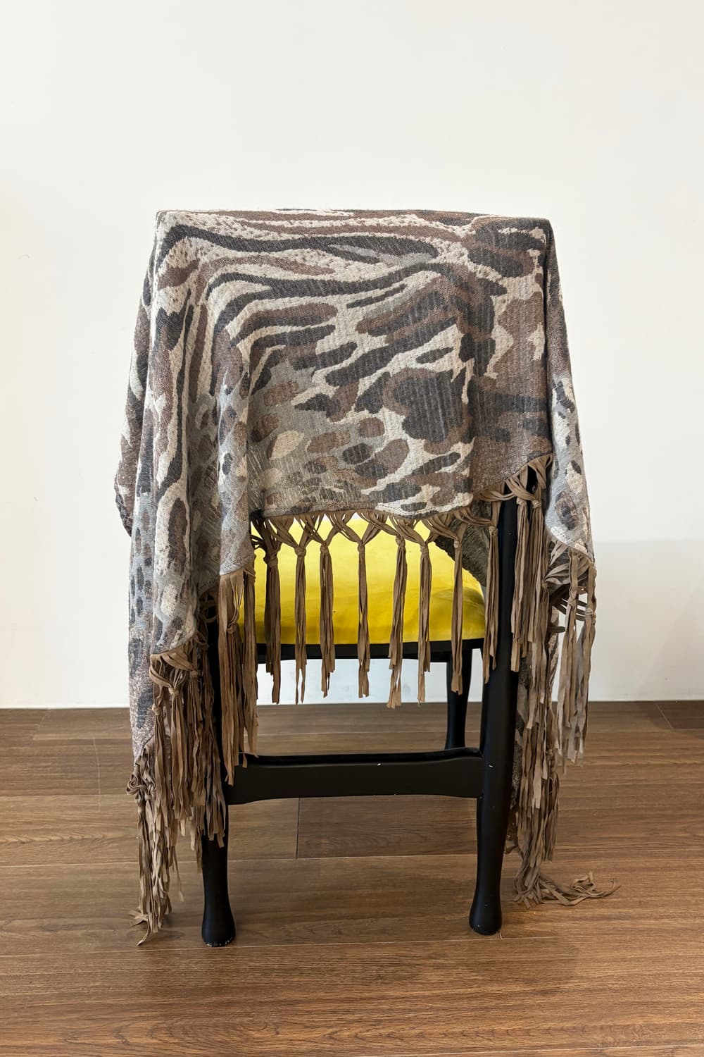 Leopard & Zebra Mixed Wrap Skirt 상품이미지1