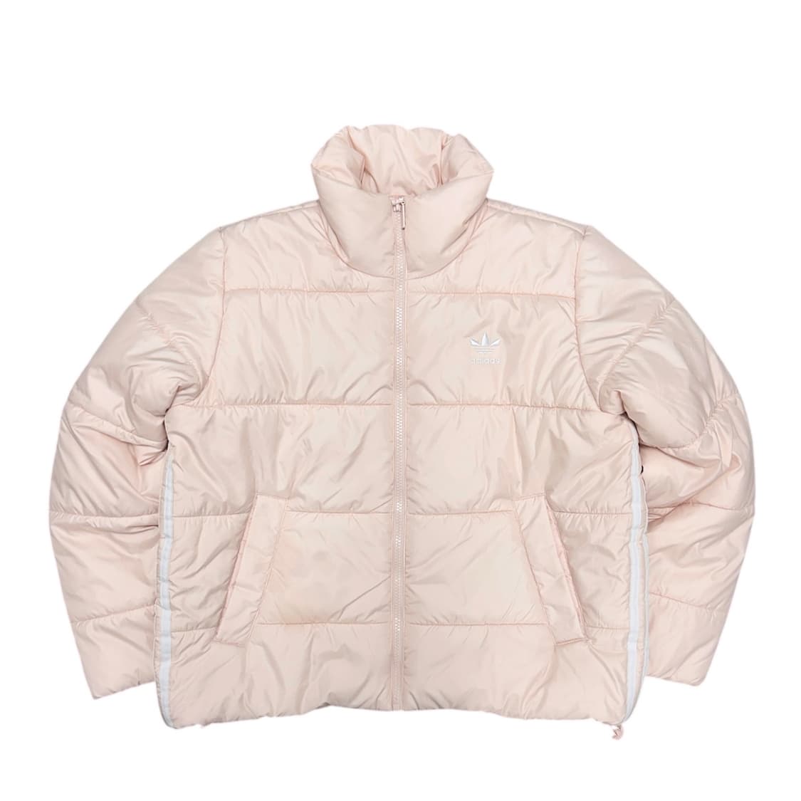아디다스 우먼스 핑크 파이어버드 패딩(M) 상품이미지1