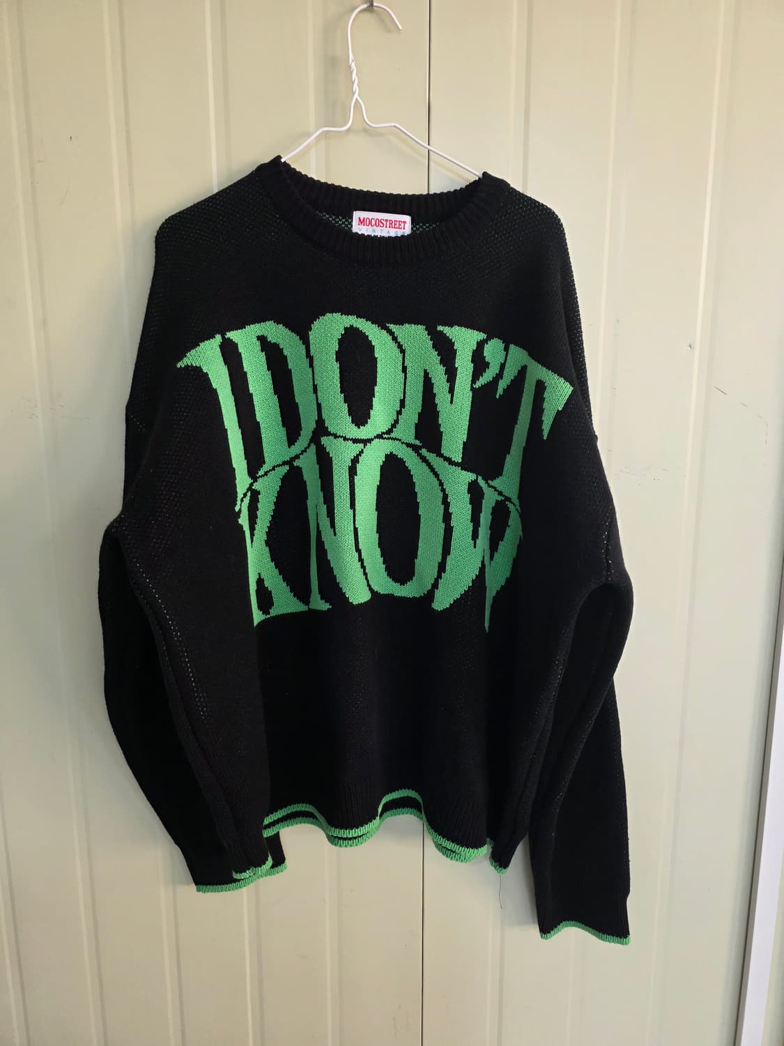MOCOSTREET I DON'T KNOW 니트 상품이미지1