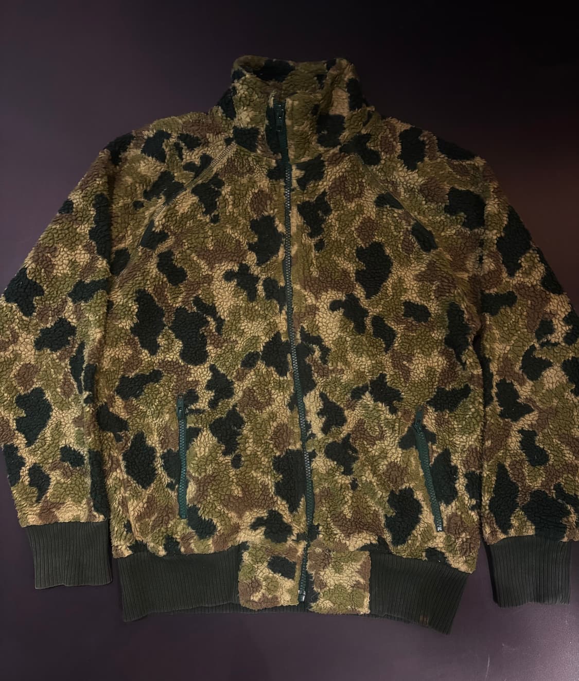 GAP 카모 플리스 M 상품이미지1