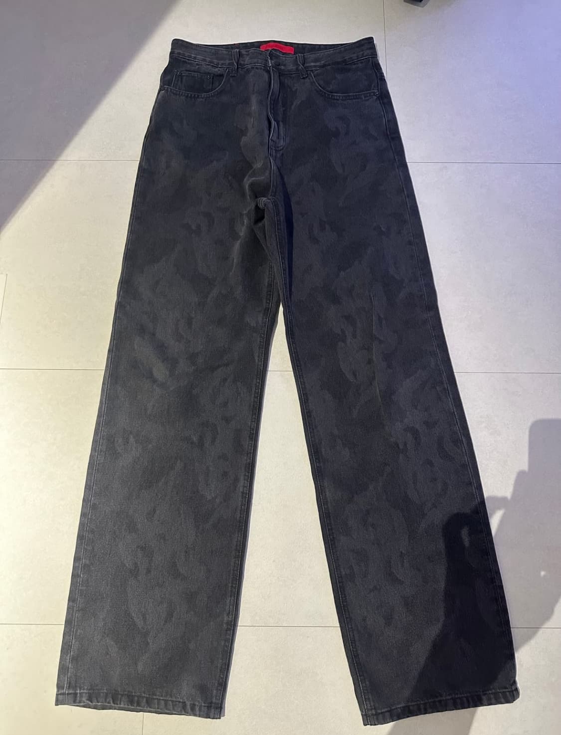 쿠시쿠크 불꽃 데님 M  상품이미지3