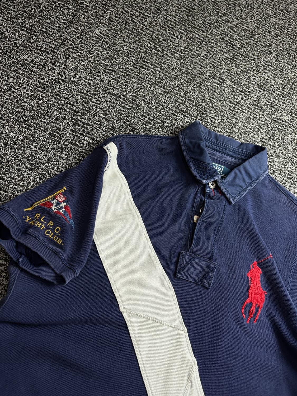 폴로 랄프로렌 빅포니 영국 카라 럭비 티셔츠 3316 상품이미지3