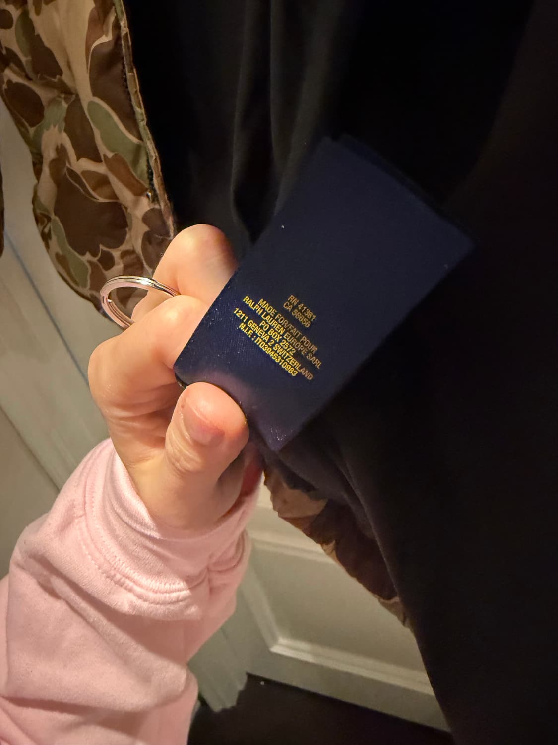 폴로 랄프로렌 카모 패딩 상품이미지8