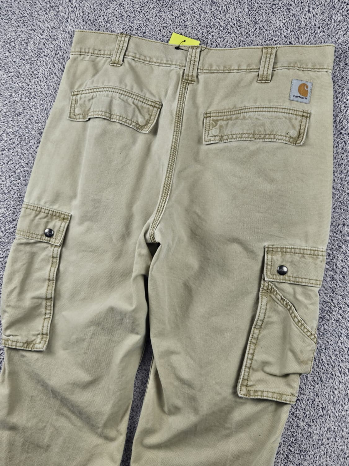 칼하트 코튼 캔버스 카고 포켓 워크 팬츠 ( 33X30 ) / 10622 상품이미지9