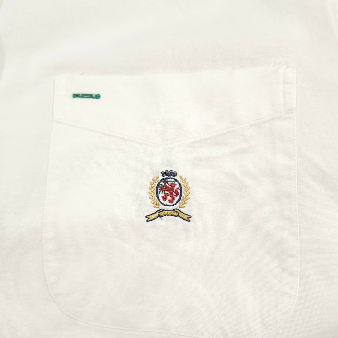L(100) 타미 힐피거 화이트 월계관 셔츠 상품이미지3