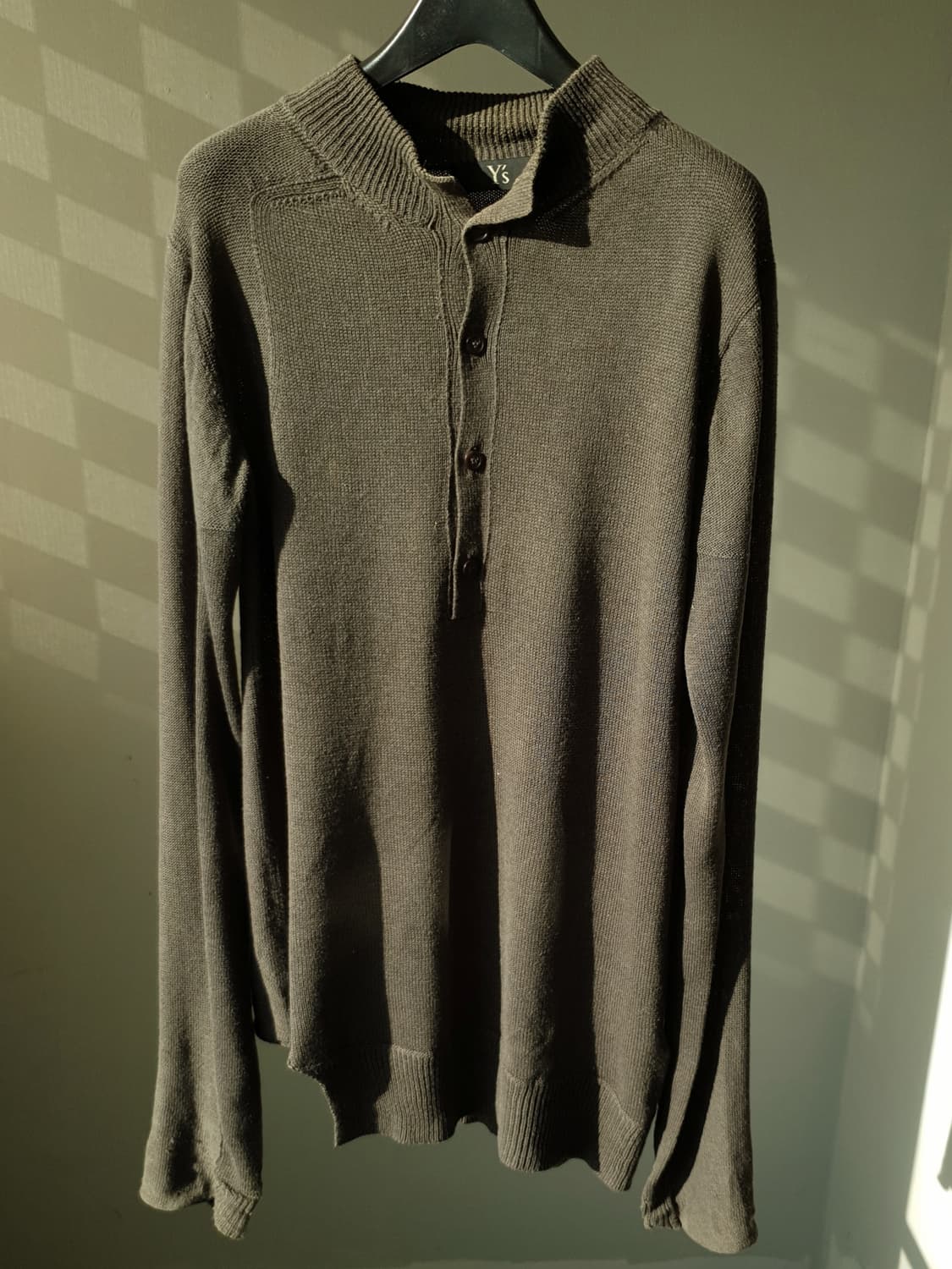 Y's henley neck knit by Yohji Yamamoto 상품이미지2