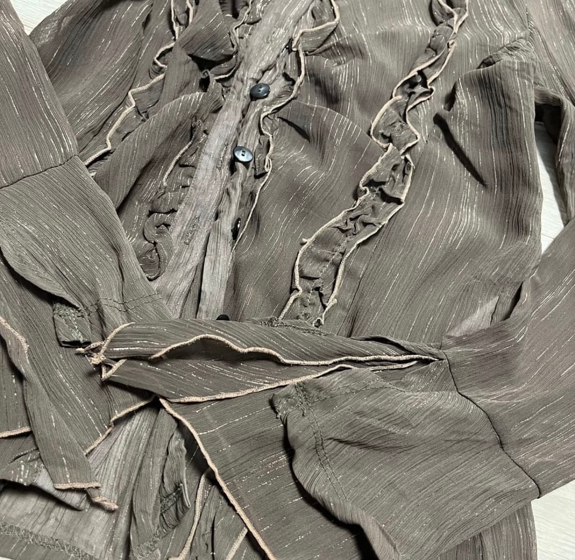 빈티지 그런지페어리 오리엔탈 블라우스 상품이미지2