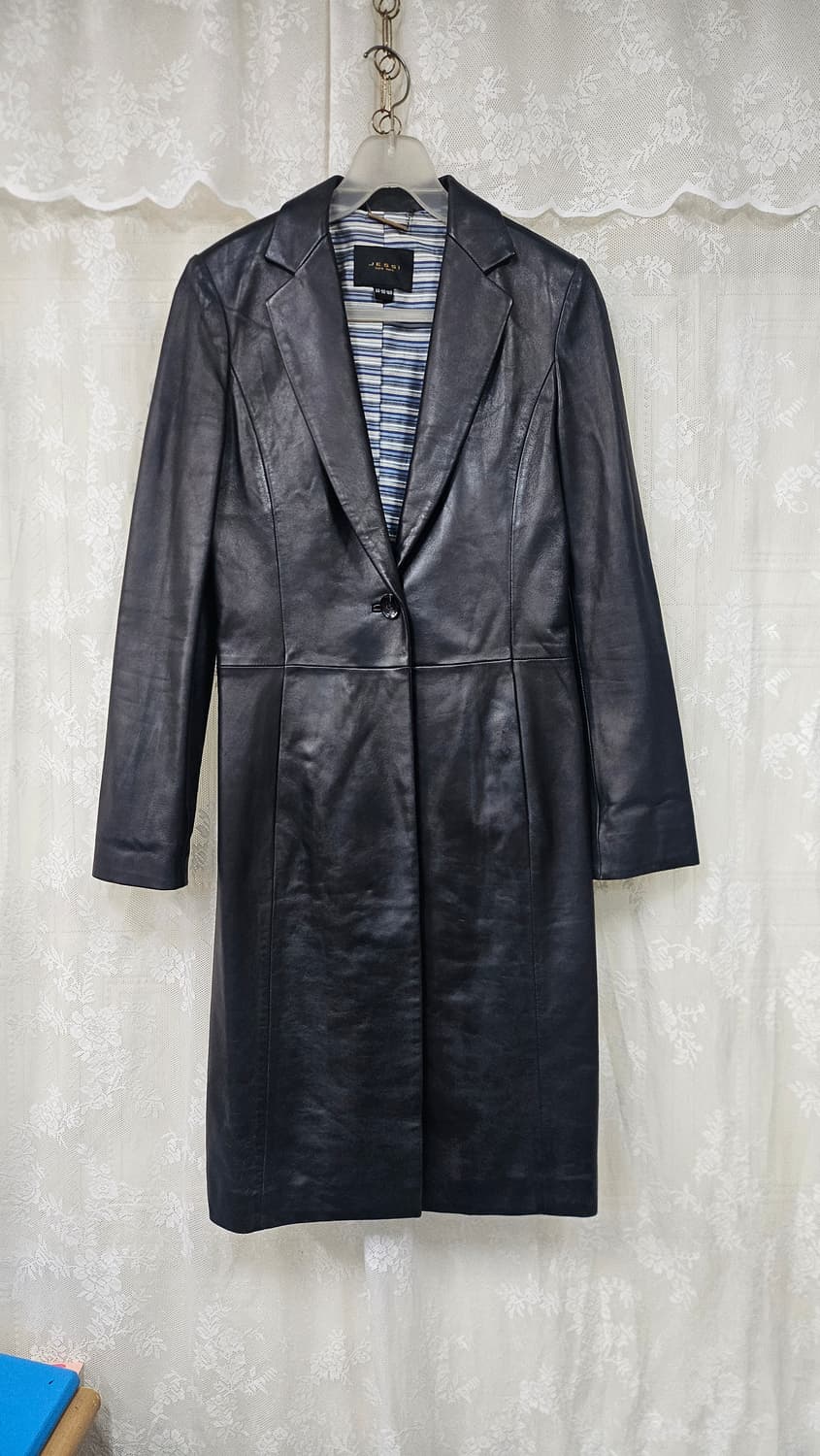 여성 양가죽 롱자켓 상품이미지3