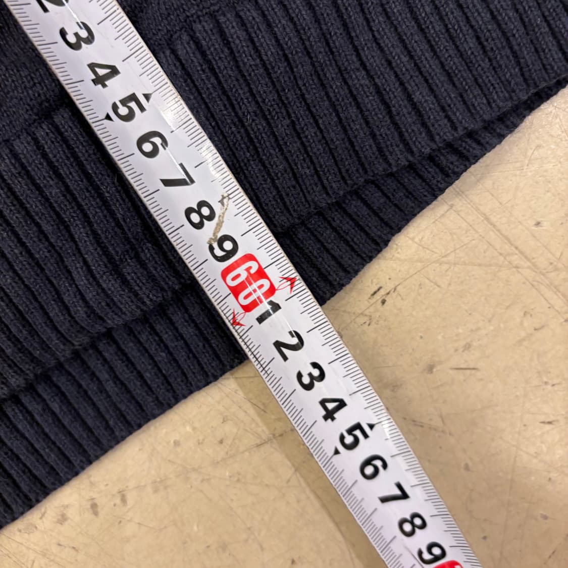 타미힐피거 네이비 니트 베스트 상품이미지4