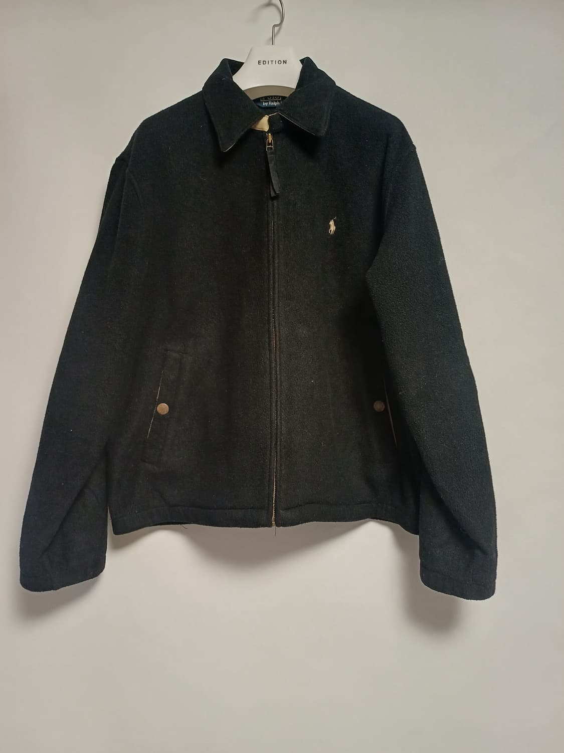 [빈티지] 90s 폴로랄프로렌 폴라텍 스윙톱(블랙/M)[100-105] 상품이미지1