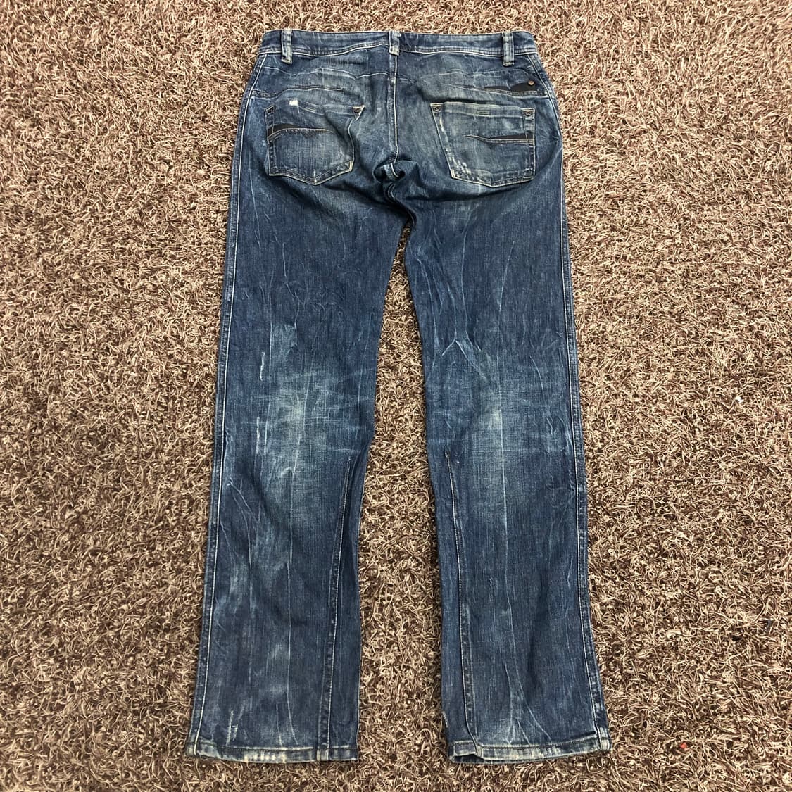 디젤 Darron 워싱 디스 데님 팬츠 상품이미지5