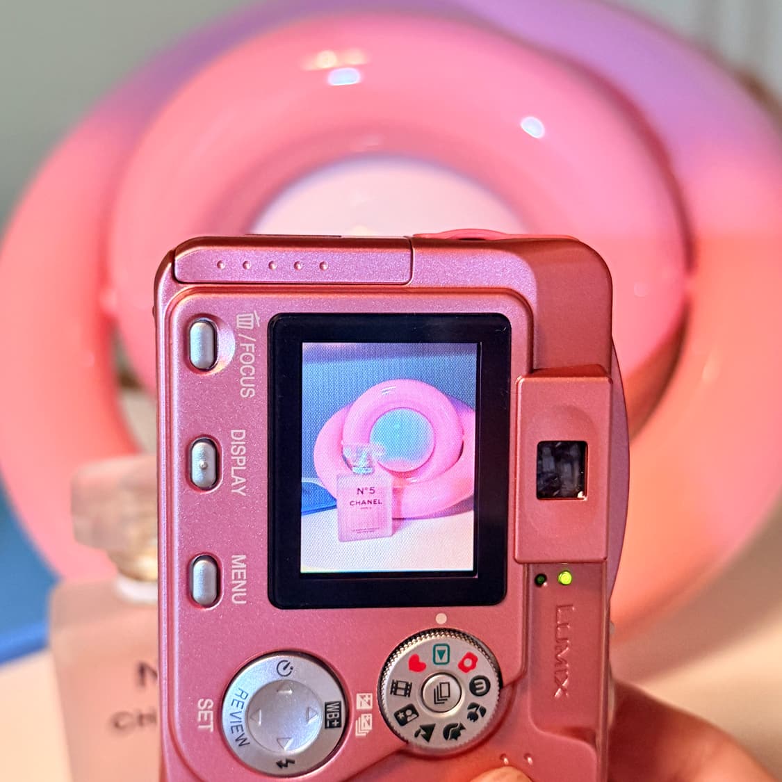 🍓미품/딸기 우유빛🍓Panasonic LUMIX 루믹스 LC70  상품이미지9