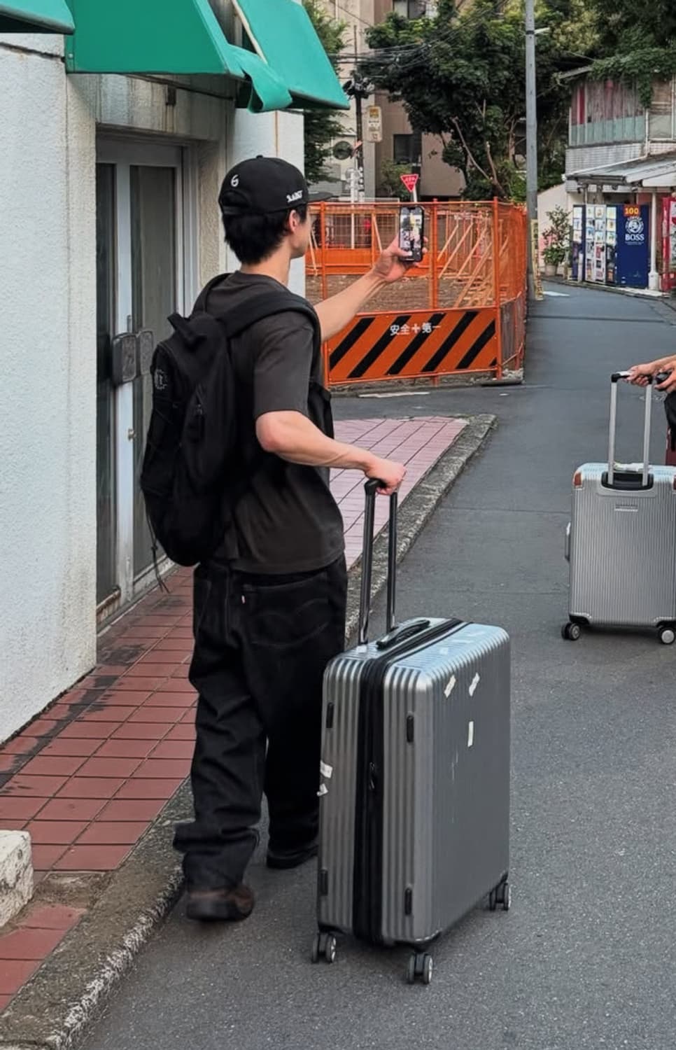 빔즈 X 리바이스 슈퍼와이드 흑청 데님 32x32 택보유 상품이미지2