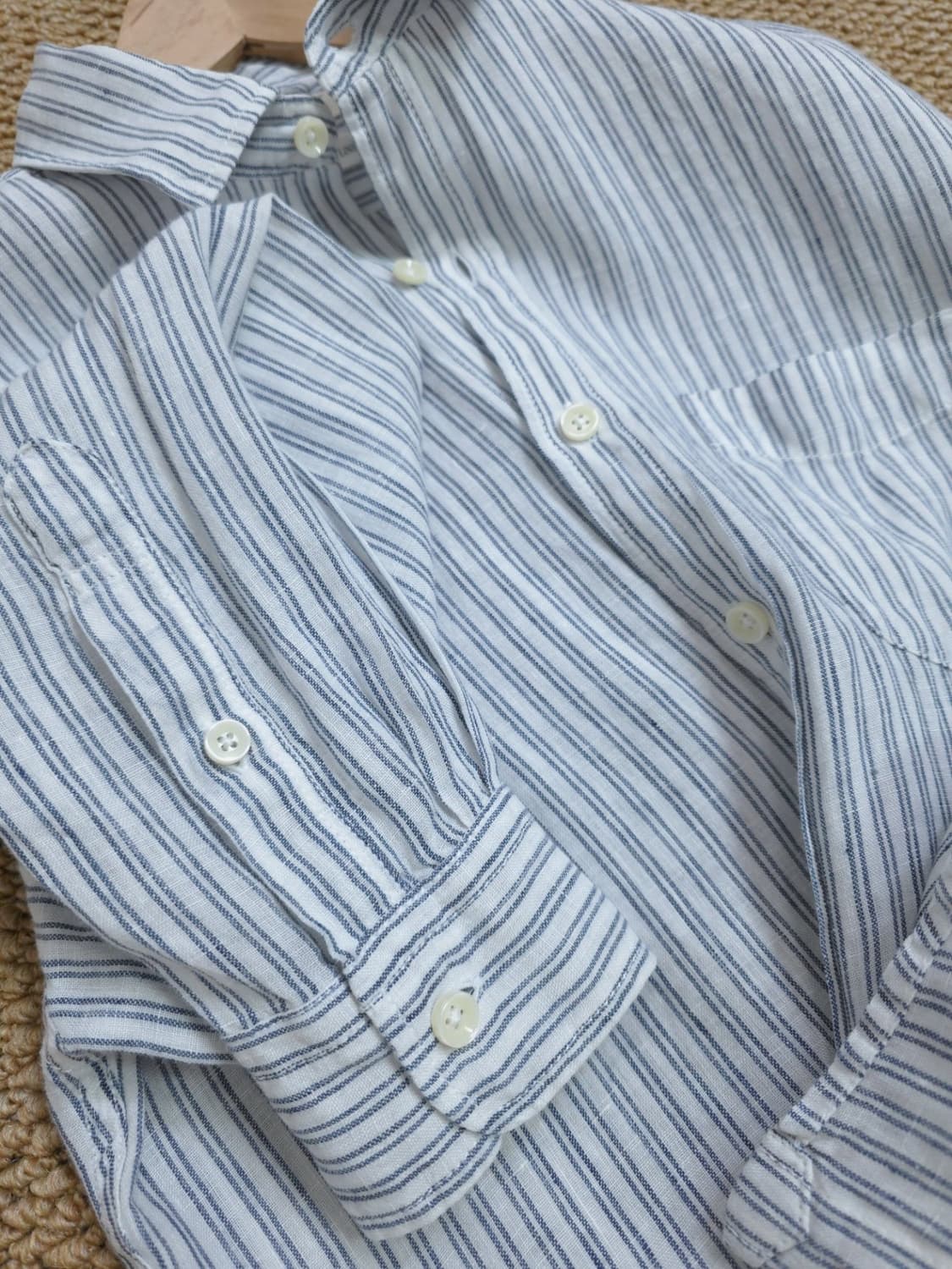 BACK NUMBER 린넨100셔츠 상품이미지4